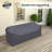 76" Wide Outdoor Aluminum Patio Sofa Cover