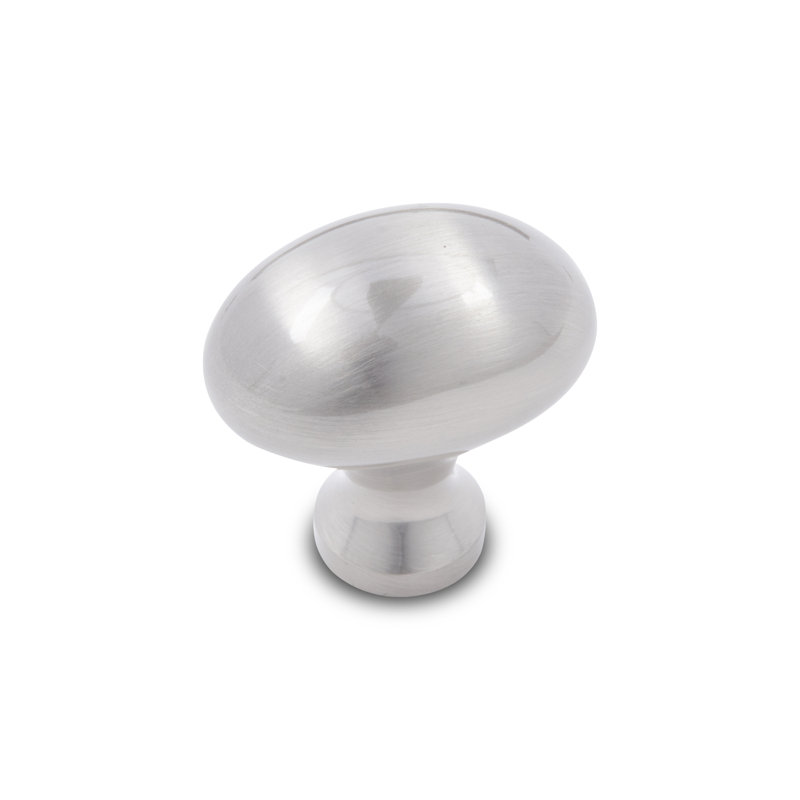 Poignée ovale de football uni CK Series, Nickel satiné