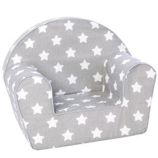 Kids 16.5'' Foam Chair Chair and Ottoman
