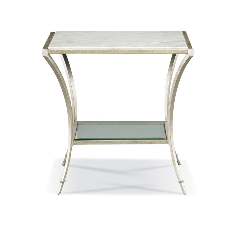 Infinity Marble End Table