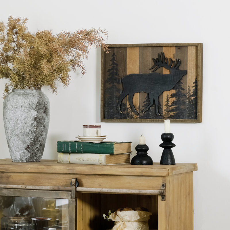 Forest Deer Calling In The Woods Wall Decor
