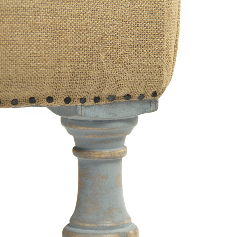 Jeanne Solid Wood Accent Stool