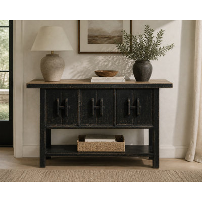 Console en bois massif 16 po Amalfi