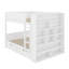 Twin Over Twin Bunk Bed With Drawers And Cabinet-729956122-729956100