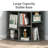 Corner Shelf, Corner Cube Storage Organizer with USB Ports & Power Outlets, Modern Corner Toy Storage Cabinet with Adjustable Shelves, Wooden Display Bookshelf for Living Room, Bedroom, Dining Room, Kitchen-137866616