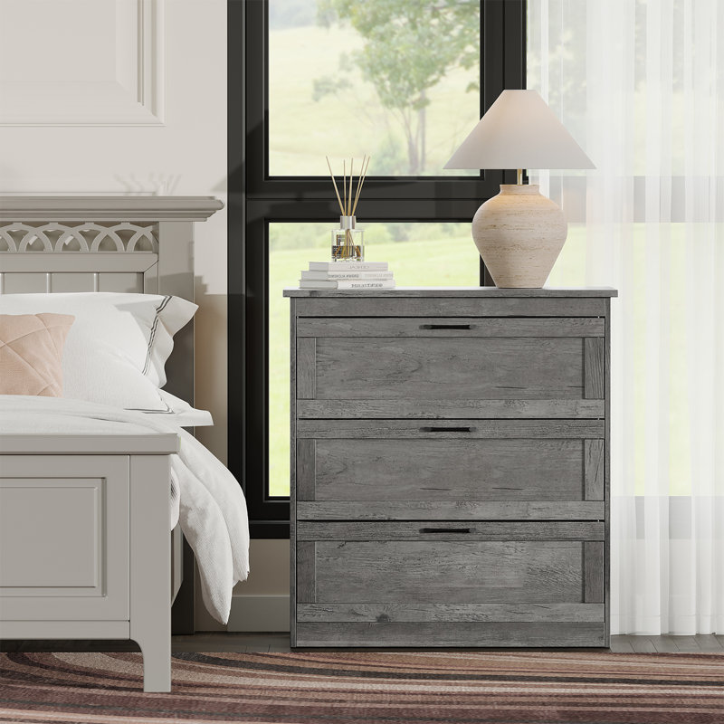 Commode 3 tiroirs Farmhouse Grey