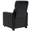 Fauteuil inclinable noir