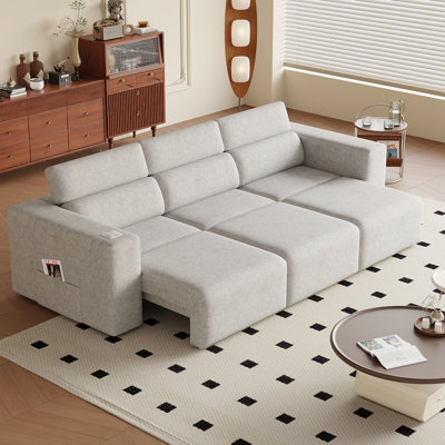 Canapé inclinable électrique, canapé inclinable électrique à 3 places modulaire avec stéréo Bluetooth, recharge sans fil, poche latérale, canapé inclinable électrique pour le salon, le cinéma maison, un appartement