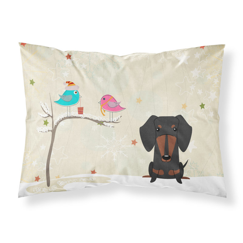 Microfiber, Black Tan Dachshund
