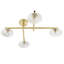 Myakka Glass Semi Flush Mount-922420964-922420965