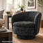 Fauteuil d'appoint moderne pivotant à 360 degrés avec siège de 23 po de largeur-1054923895
