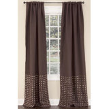 Burlap Room Darkening Curtain