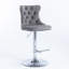 Rosella Swivel Upholstered Adjustable Height Counter Stool with Metal Frame-1385365594
