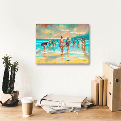  'Summer Memories' by Ronald West Canvas Wall Art, 16" x 12"