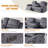 Callendale Power Reclining Sofa With Tray Table, Type-C, USB Ports, Cup Holders-134044107