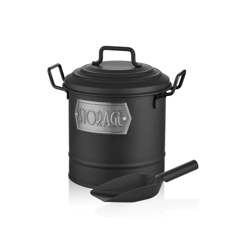 Firat Food Storage Container, Matte Black