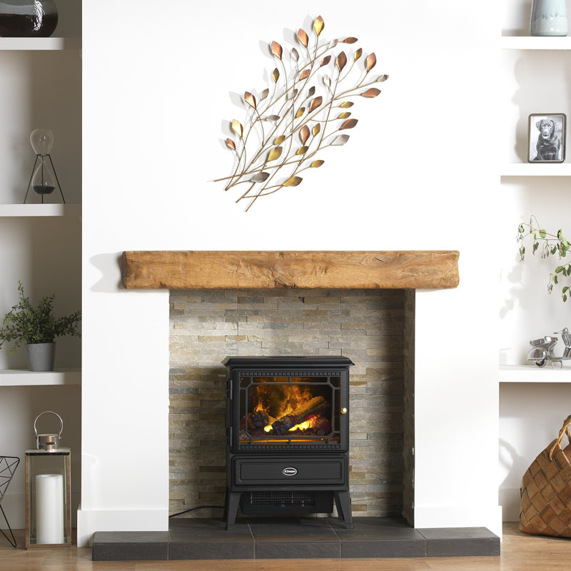Dimplex GOSFORD Optimyst Ultra-realistic Electric Flame Effect Stove Fire, 48cm W with remote control