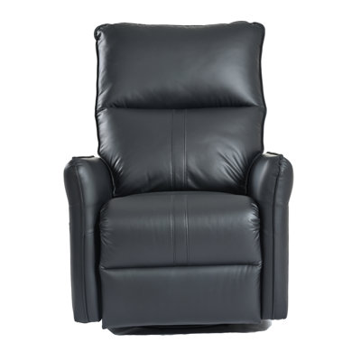 Ijahnae Faux Leather Swivel Power Recliner