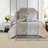 Elegant 8 Piece Bedding Sets, Hypoallergenic Polyester With Embroidered Style For Ultimate Comfort
