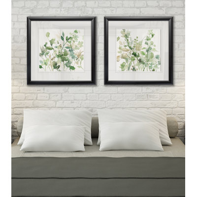 Sage Garden I - ensemble de 2 reproductions de cadres photo