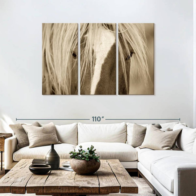 The Blonde, 48" H x 74" W