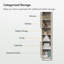 Victoria Tall Vertical Bathroom Cabinet