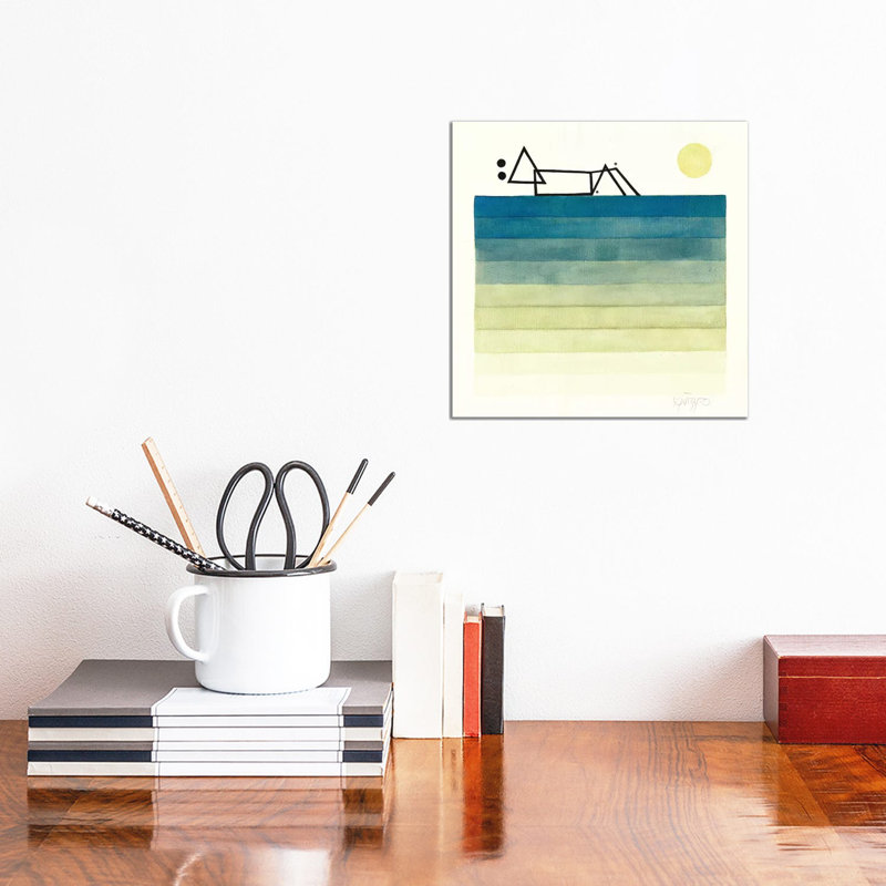 Escape 1 Piece Wrapped Canvas Painting, 30.48cm H x 30.48cm W x 3.81cm D
