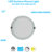 Dimmable Round Flush Mount