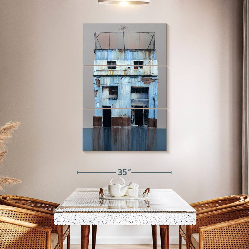 Lilie Havana Building II, 50" H x 32" W