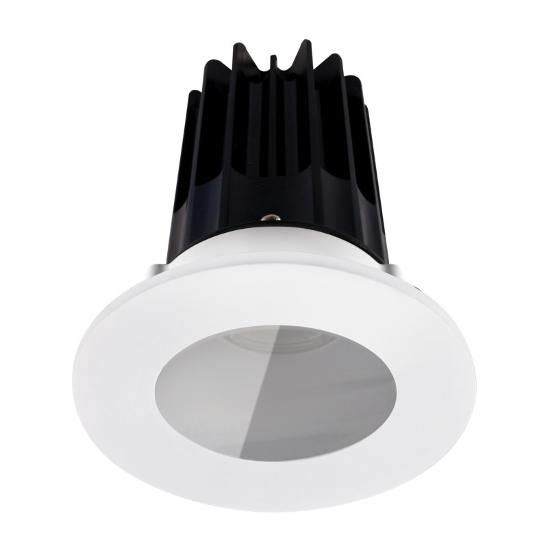 Ensemble d'éclairage encastré 3,13 po DEL Remodel Retrofit, 4 000 K, 1020, Alzak / blanc