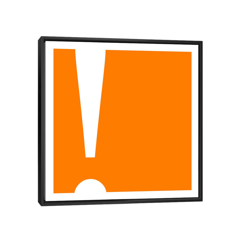 Exclamation4 par 5by5collective - Impression sur toile tendue sur châssis, H 37 po x l 37 po x P 1,5 po, Toile tendue