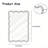 20x30 Wavy Wood Bathroom Vanity Mirror, Boho Wall Mirror with Natural Wood Frame for Over Sink, Entryway, Bedroom-1478419843