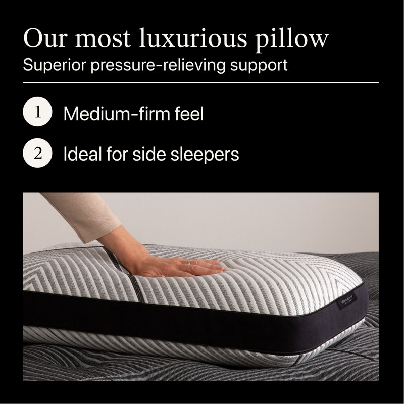 Beautyrest Black Luxury Foam Pillow - Queen, Queen