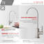 Robinet de cuisine à tirette avec robinet en acier inoxydable STY retish-1654581766