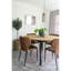 Colberg Oak Round Solid Wood Dining Table-1019148844