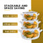 Ensemble de 3 casseroles à fond juteux avec couvercle en verre