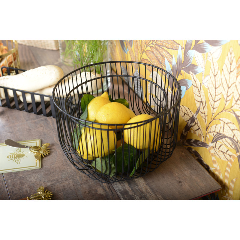 Aulica Metal Fruit Bowl