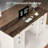 61.8" Modern Farmhouse Executive Desk-2128274033