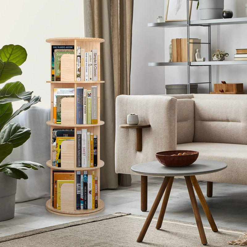 Rayva Bookcase, (4 Shelves) 50” H x 18” W x 18”D