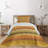 Rustic Polyester Geometric Shapes Coverlet-41887633