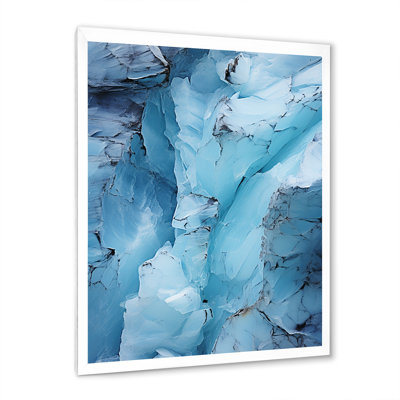 Glacier Glaciers Edge II - paysage et nature, reproduction d'art sur toile