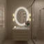 Miroir ovale en verre trempé anti-buée Aevar-96914541
