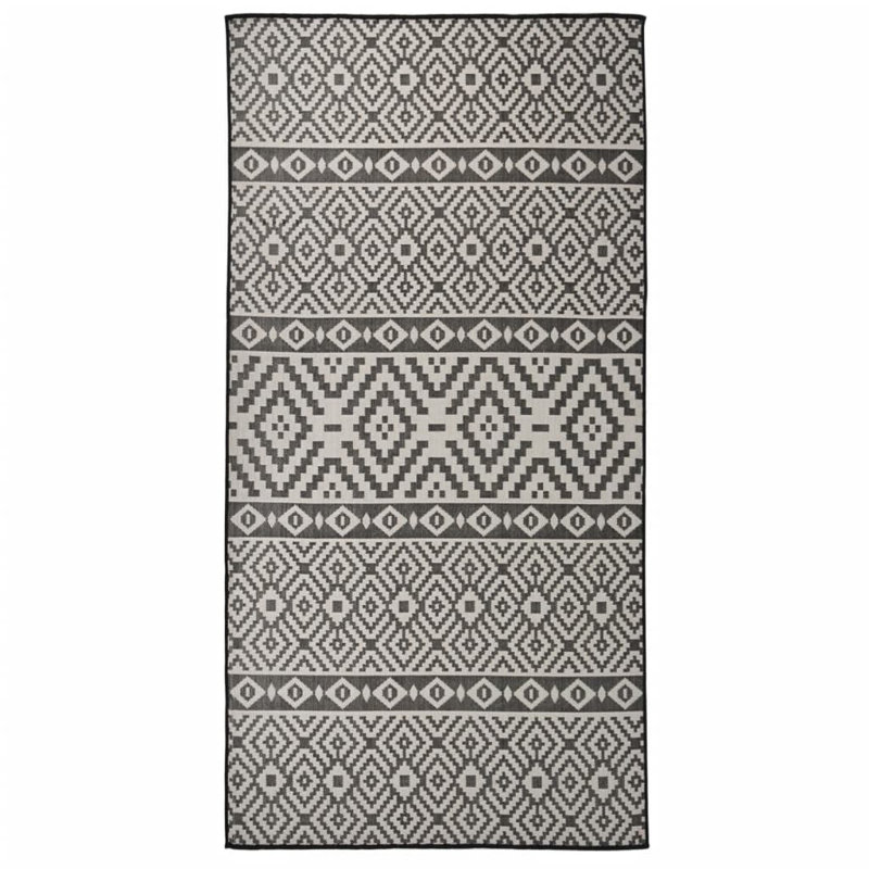 Bautz Striped Hand Woven Indoor / Outdoor Area Rug, Rectangle 100 x 200cm