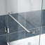Porte de baignoire à charnière sans cadre avec processus de trempage thermique l 34 po x H 58 po Julien-824470311