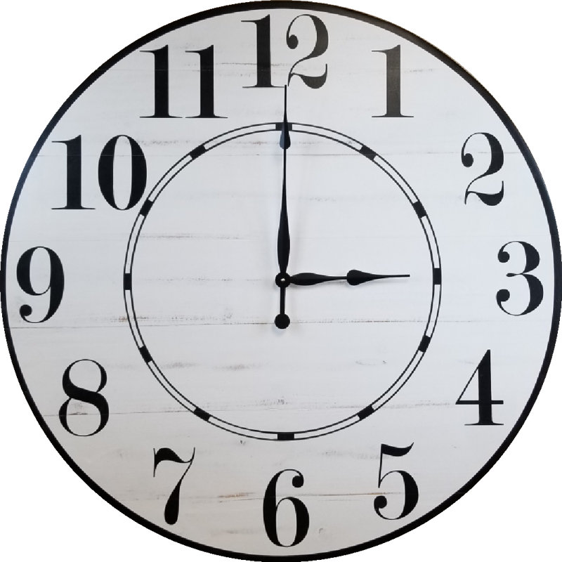 Très grande horloge murale Kozan Farmhouse, Petit