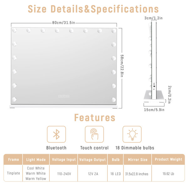 Dimensions du produit