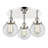 Alphonsa Glass Flush Mount-93518812-93518806