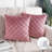 Square 18" Velvet Throw Pillow, Diamond Textured Decorative Pillows-211854833-267509950