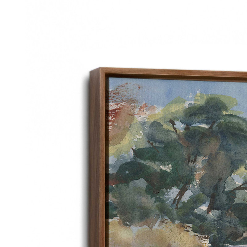 «Connecticut River Railroad Bridge» par Stephen Calcasola, reproduction d'art sur toile, Brun, H 12 po x l 18 po