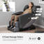 Fauteuil de massage Shiatsu Zero Gravity